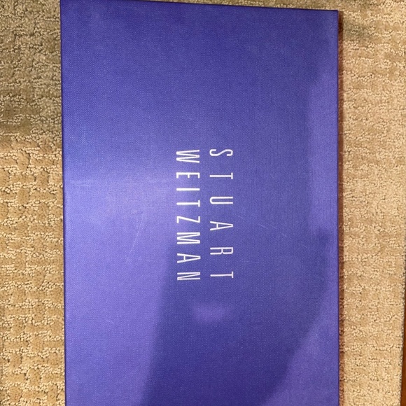 Stuart Weitzman Black Suede Platform Heels Size 7.5 - Picture 12 of 13